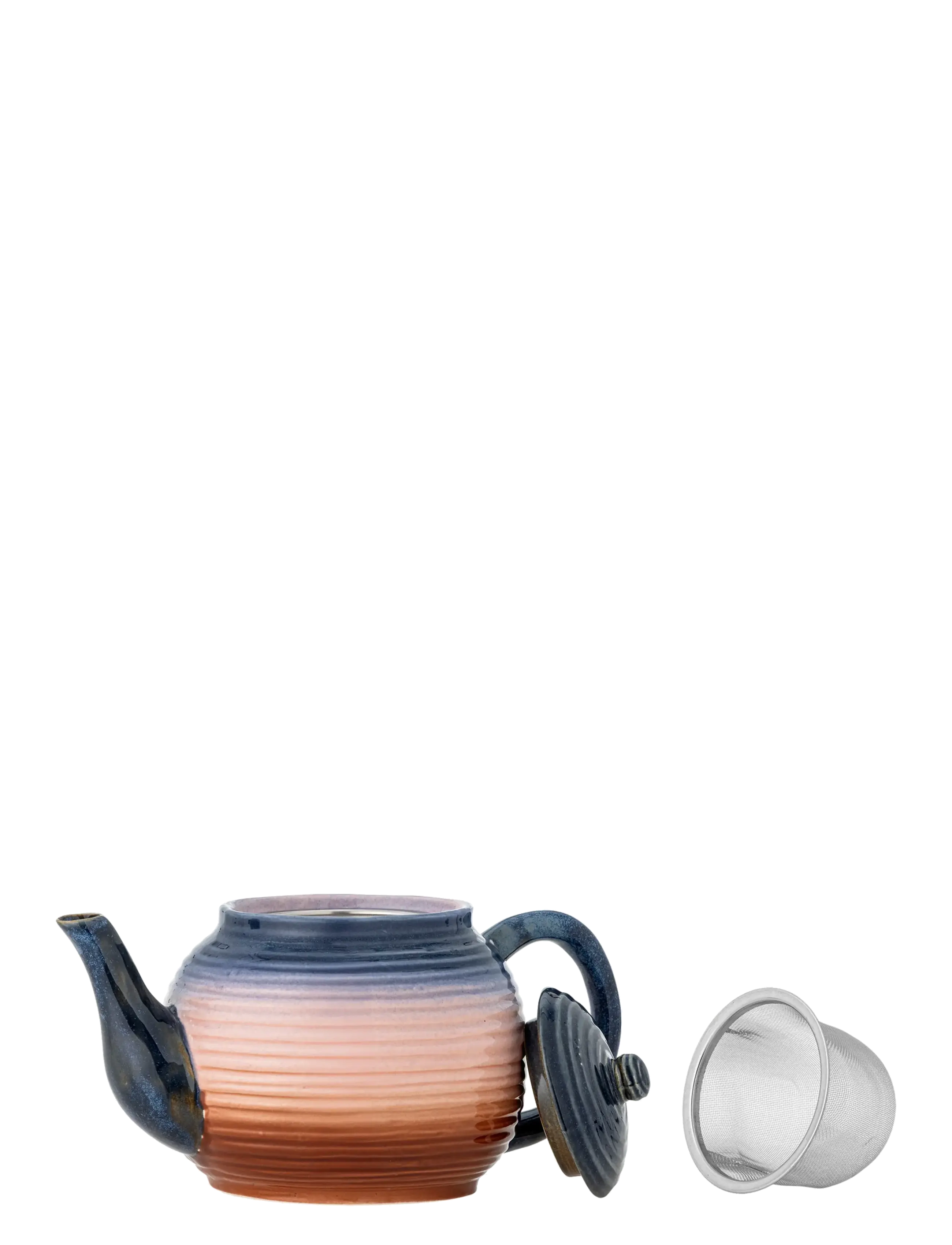 Bloomingville - Tatum Teapot w/Strainer - teepannut - multi-coloured - 4