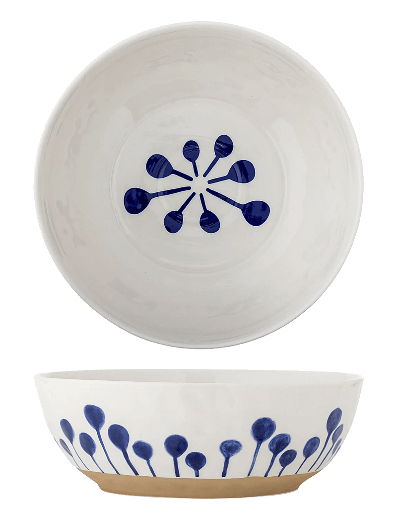 Bloomingville - Linora Bowl - servierschalen - blue - 3