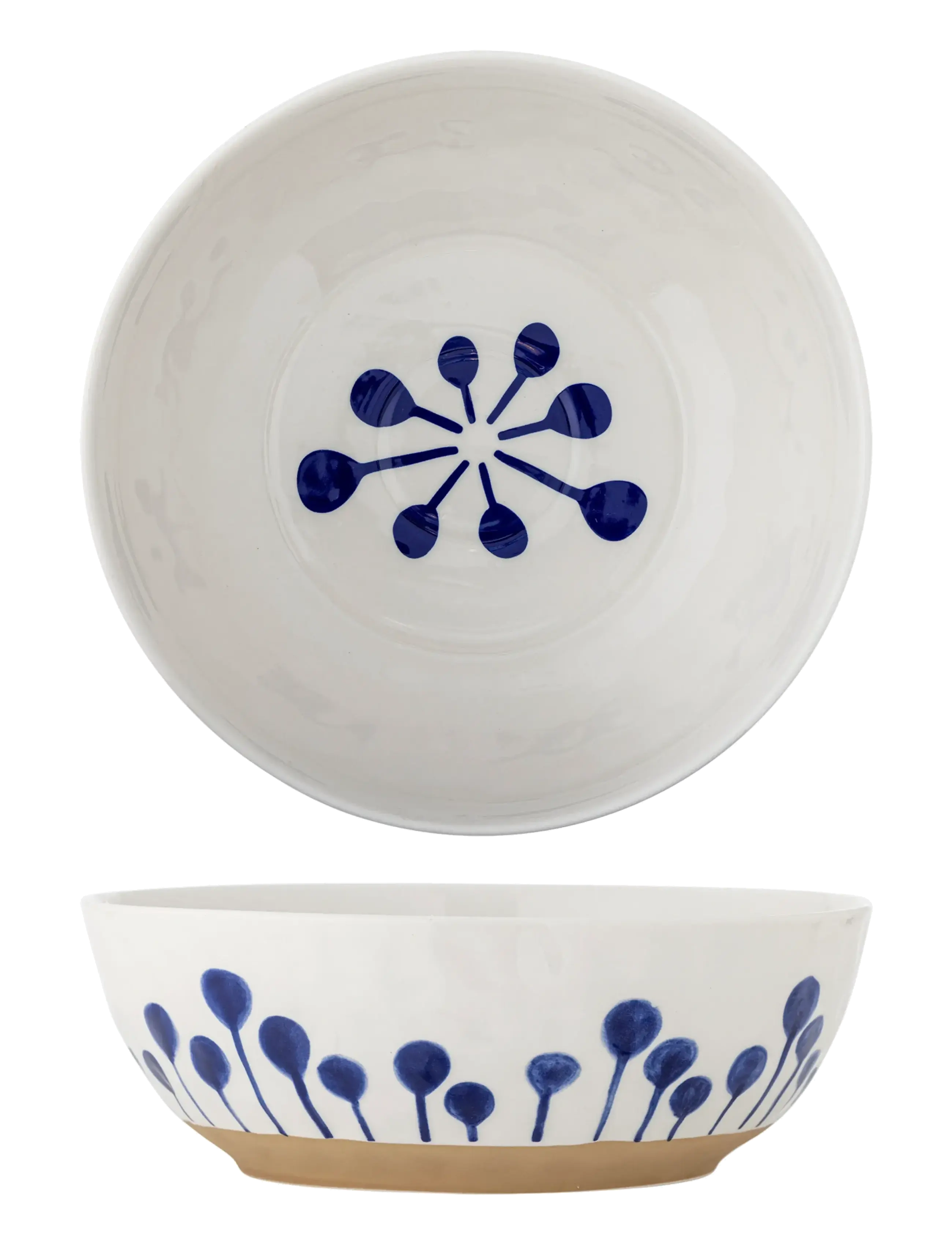 Bloomingville - Linora Bowl - serveringsskålar - blue - 3
