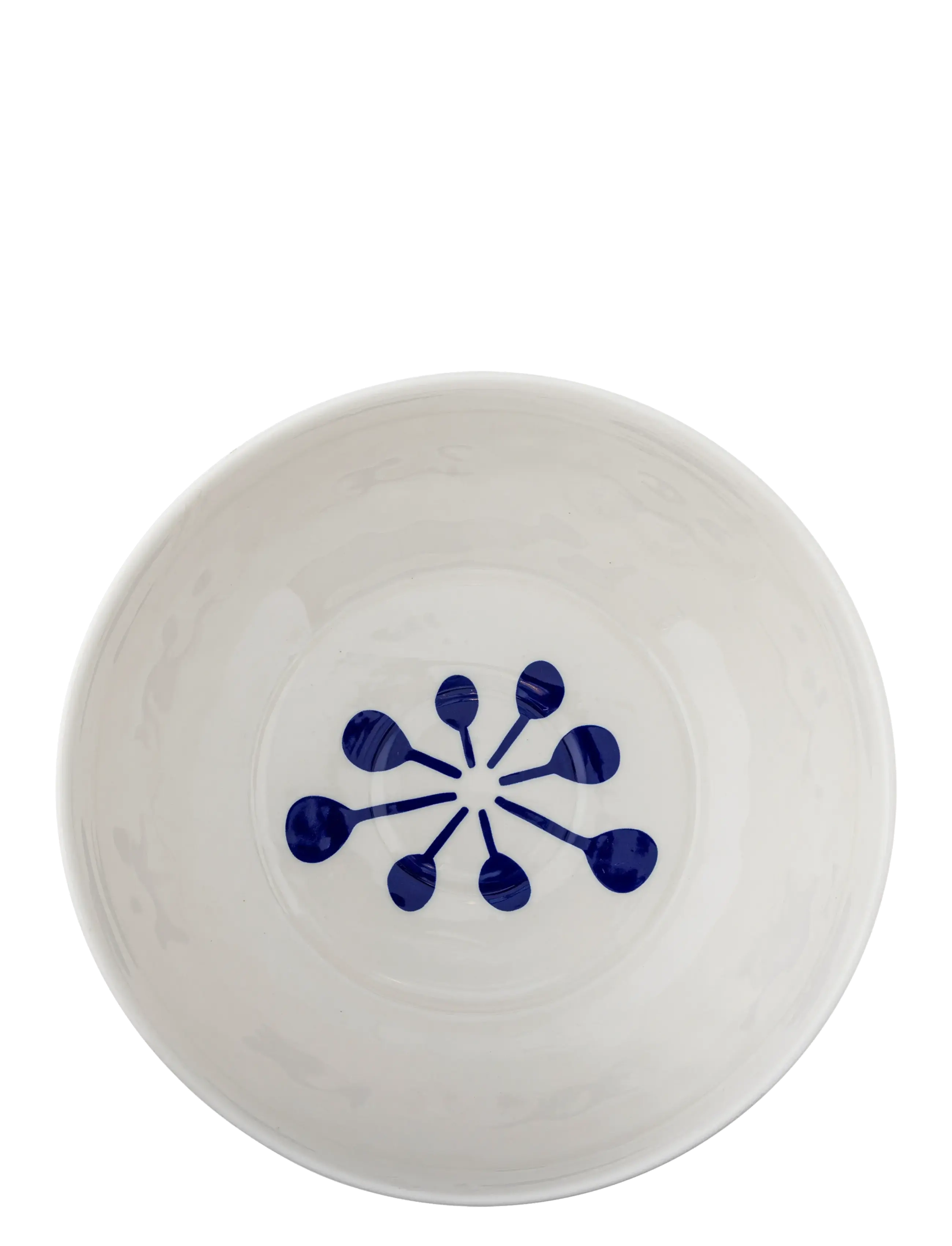 Bloomingville Linora Bowl, Serving Skål, Navy, Str: Ø 28 CM