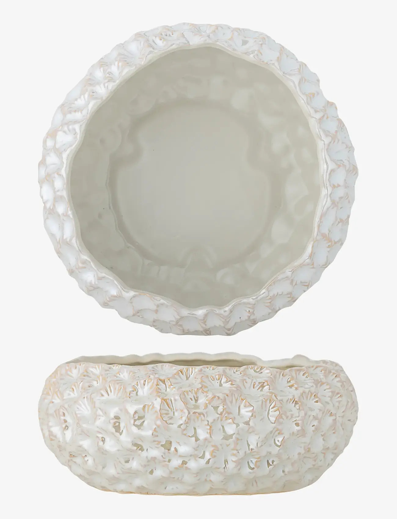 Bloomingville - Lowen Bowl - dekorative platter & skåle - white - 1