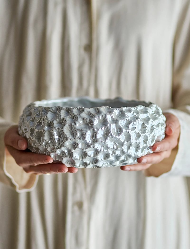 Bloomingville - Lowen Bowl - dekoschalen - white - 0