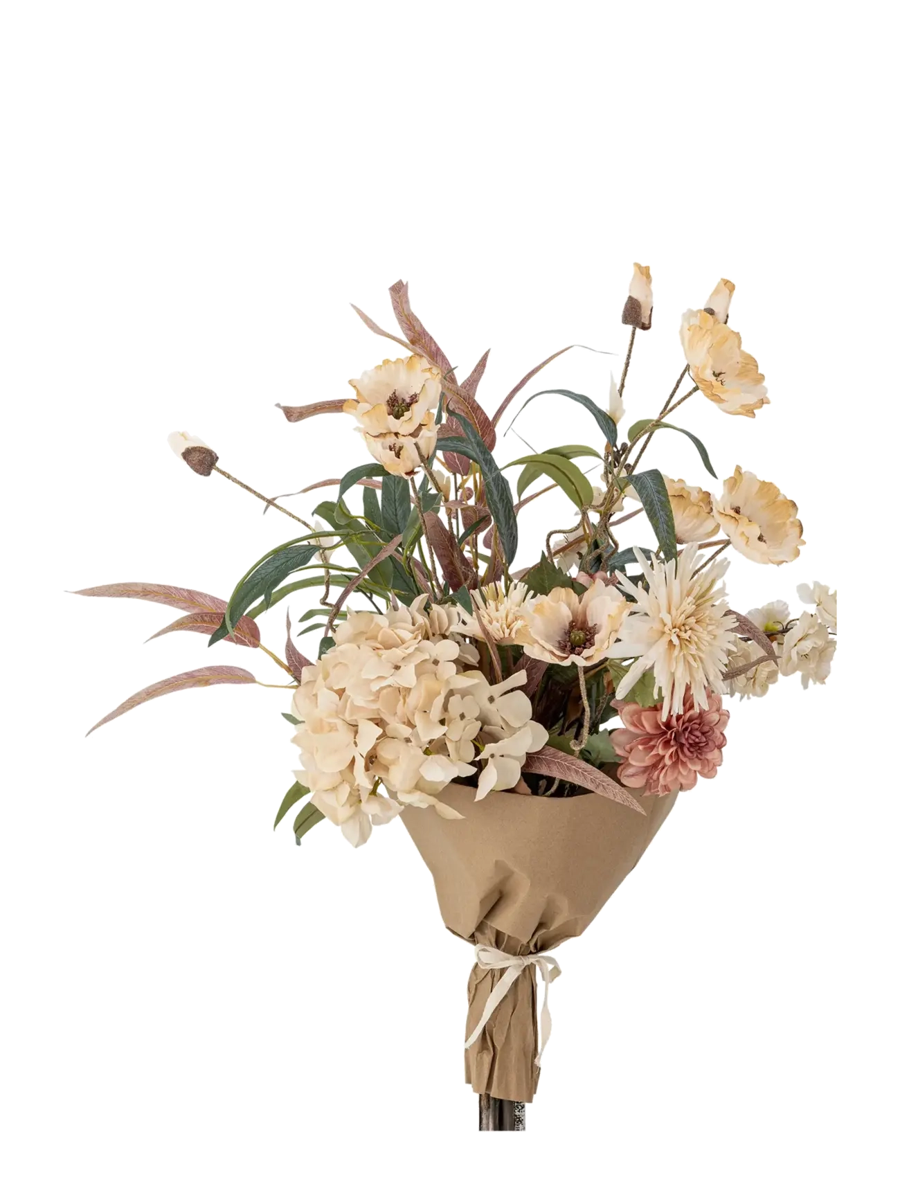 Bloomingville Hazy Bouquet, Dried & Fake Flowers, Creme, Str: H104CM