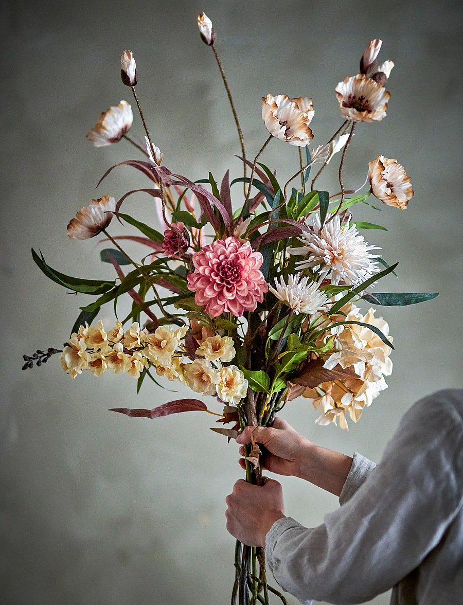 Bloomingville - Hazy Bouquet - getrocknete blumen - cream - 2