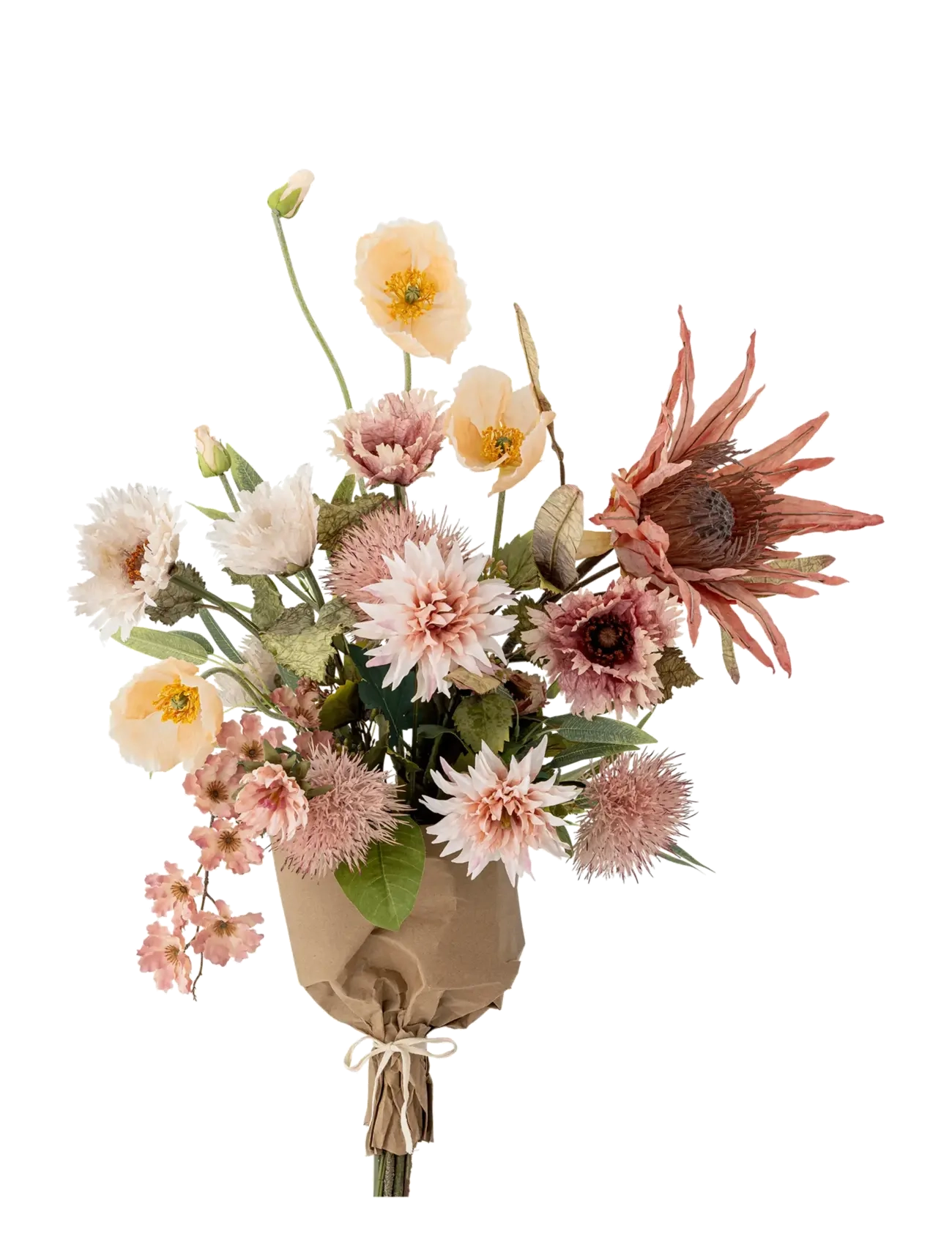 Bloomingville Dust Bouquet, Dried & Fake Flowers, Pink, Str: H109CM