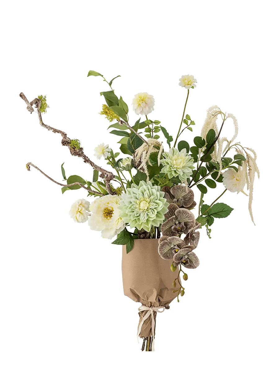 Bloomingville - Rise Bouquet - valentinstaggeschenke - white - 1
