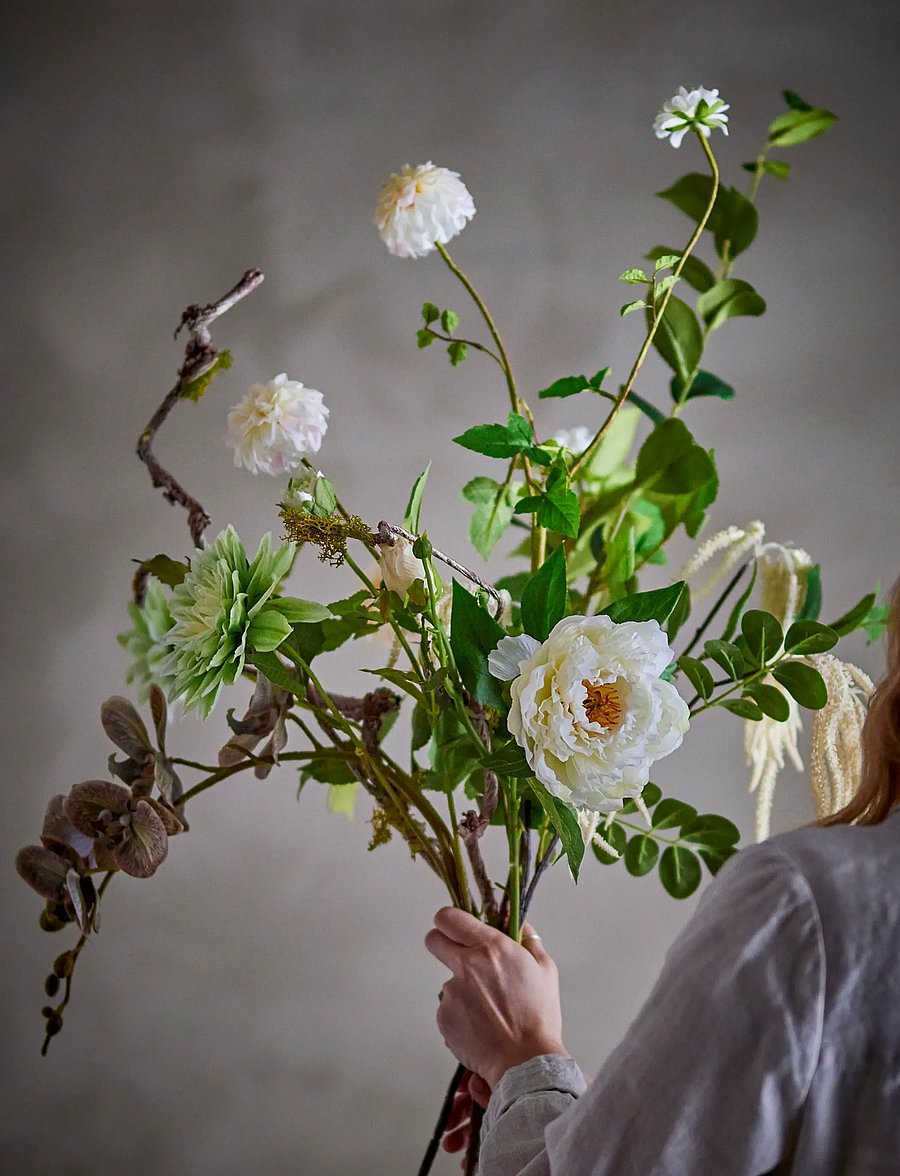 Bloomingville - Rise Bouquet - valentinstaggeschenke - white - 0