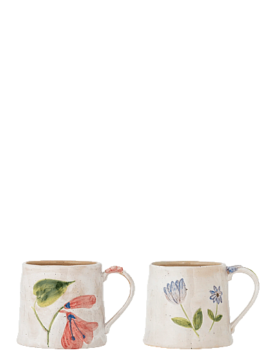 Bloomingville Camilla Mug - Kaffetassen - MULTI-COLOURED / cream