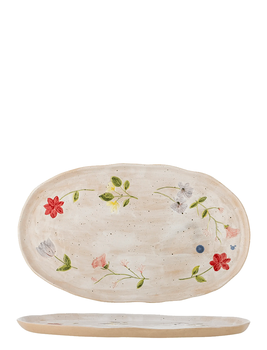 Bloomingville - Camilla Serving Plate - vaagnad ja roogade serveerimisalused - multi-coloured - 1