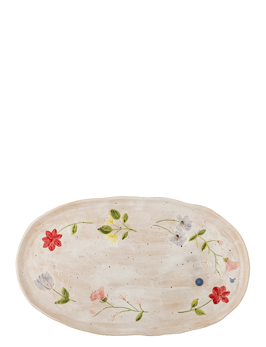 Bloomingville - Camilla Serving Plate - vaagnad ja roogade serveerimisalused - multi-coloured - 3