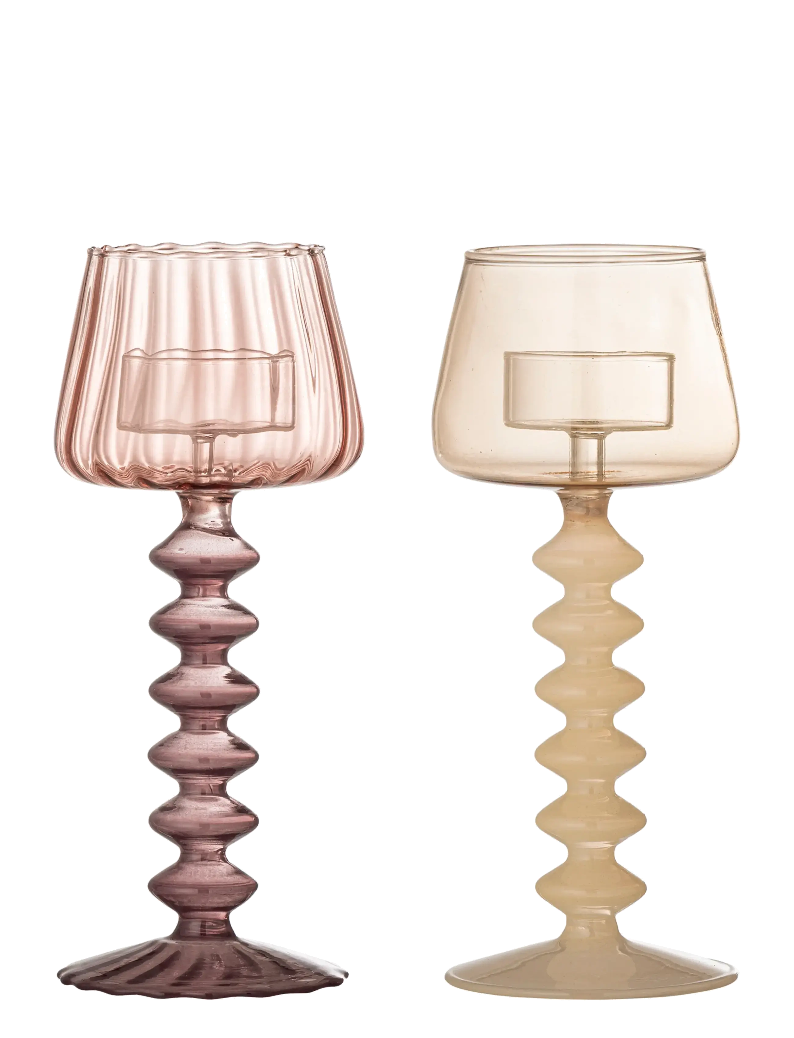 Bloomingville Daze Votive - Inredning - PINK / pink/rose