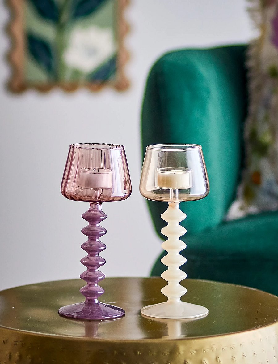 Bloomingville - Daze Votive - teelichthalter - pink - 0