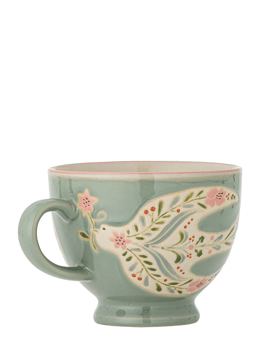 Bloomingville - Rosalynde Mug - teetassen - green - 3