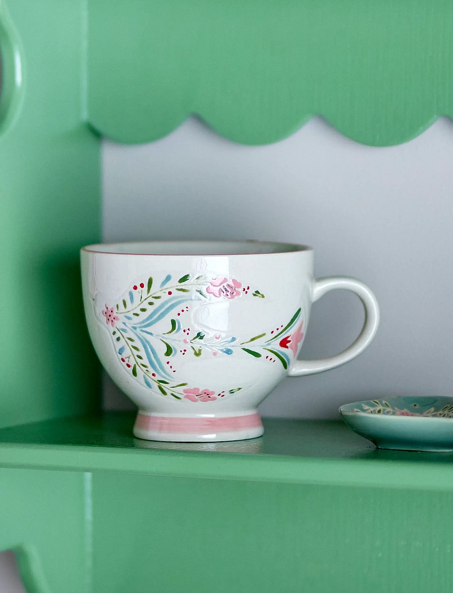 Bloomingville - Rosalynde Mug - teetassid - white - 5