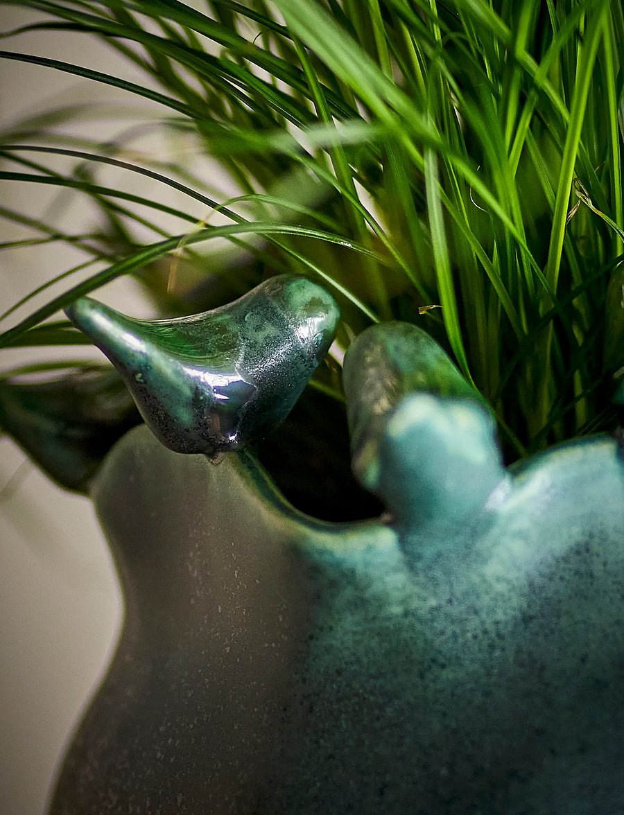 Bloomingville - Charlize Flowerpot - blumentöpfe - green - 4