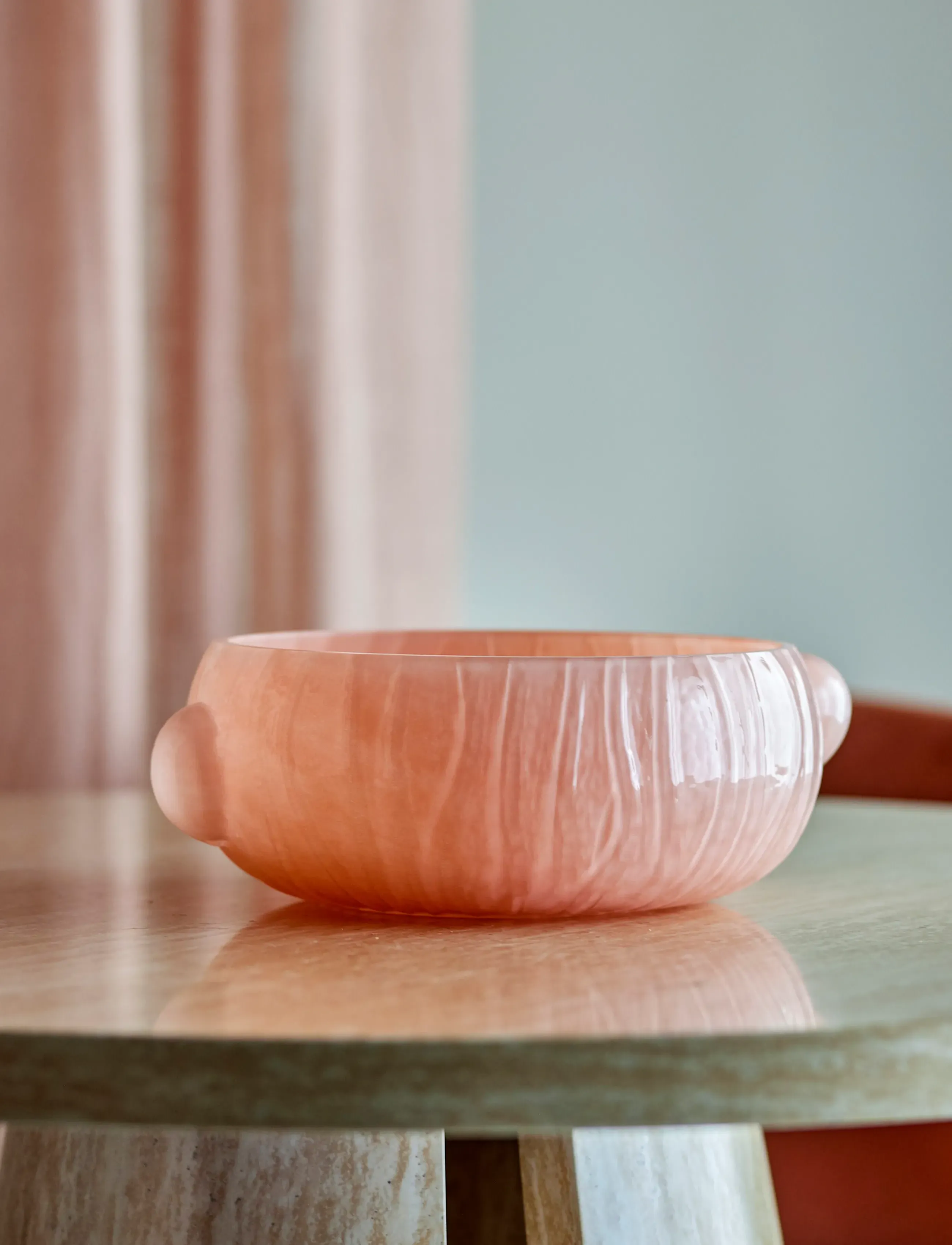 Bloomingville Lalie Bowl, 3250 ml, Bowls & Serving Dishes, Rosa - Bowls, Homeware