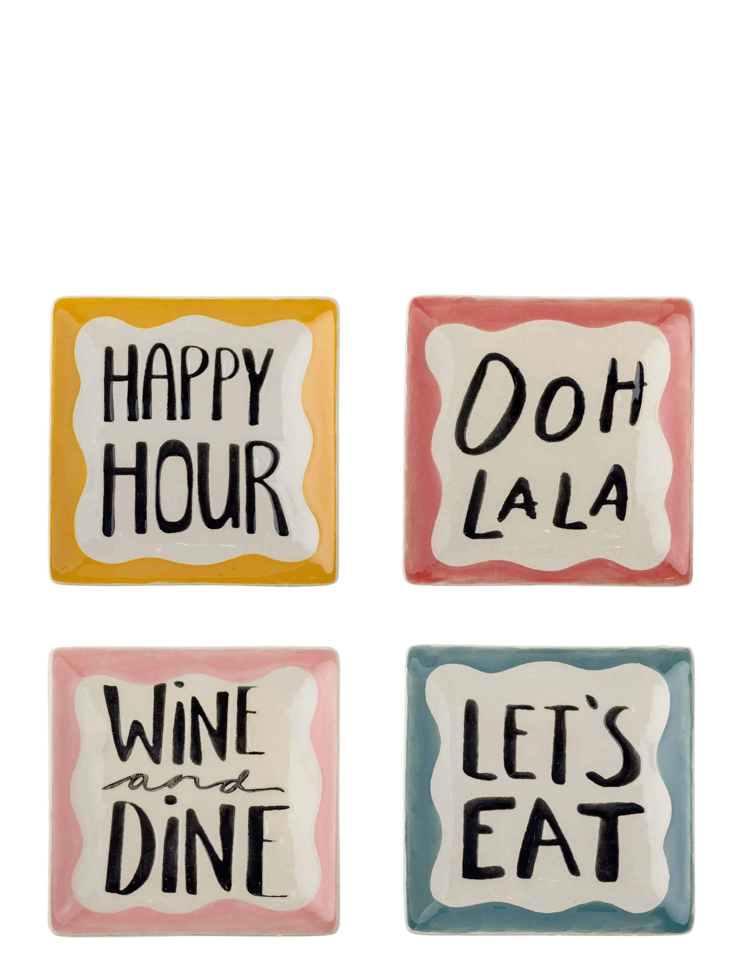 Bloomingville Soline Plate - Bloomingville - MULTI-COLOURED / multi