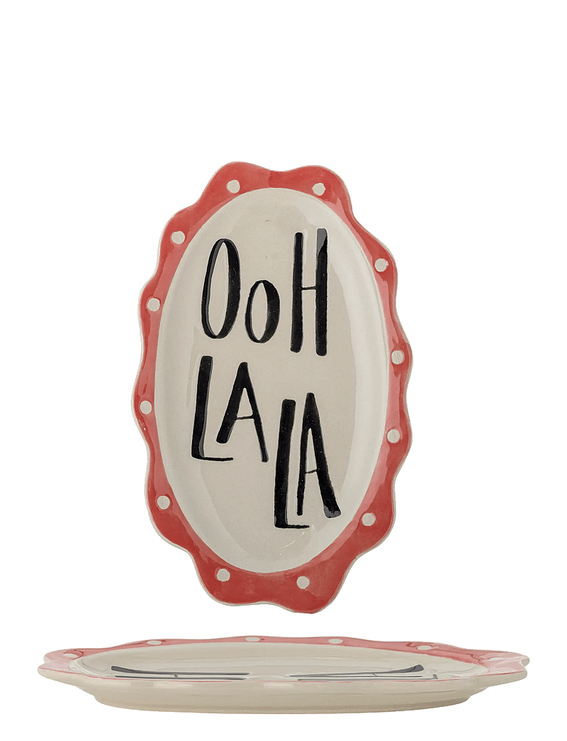 Bloomingville - Soline Serving Plate - servierplatten - multi-coloured - 1