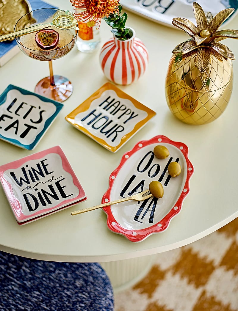 Bloomingville - Soline Serving Plate - servierplatten - multi-coloured - 4