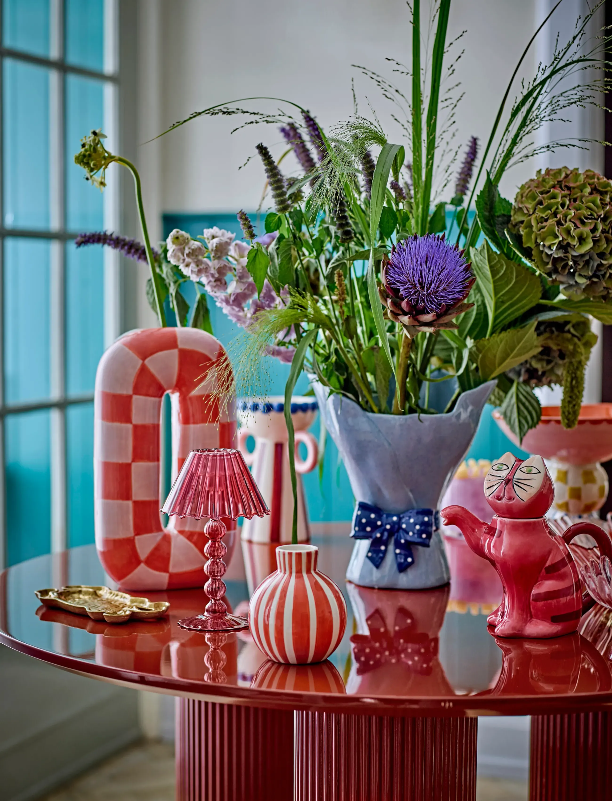 Bloomingville - Missy Teapot - multi-coloured - 4