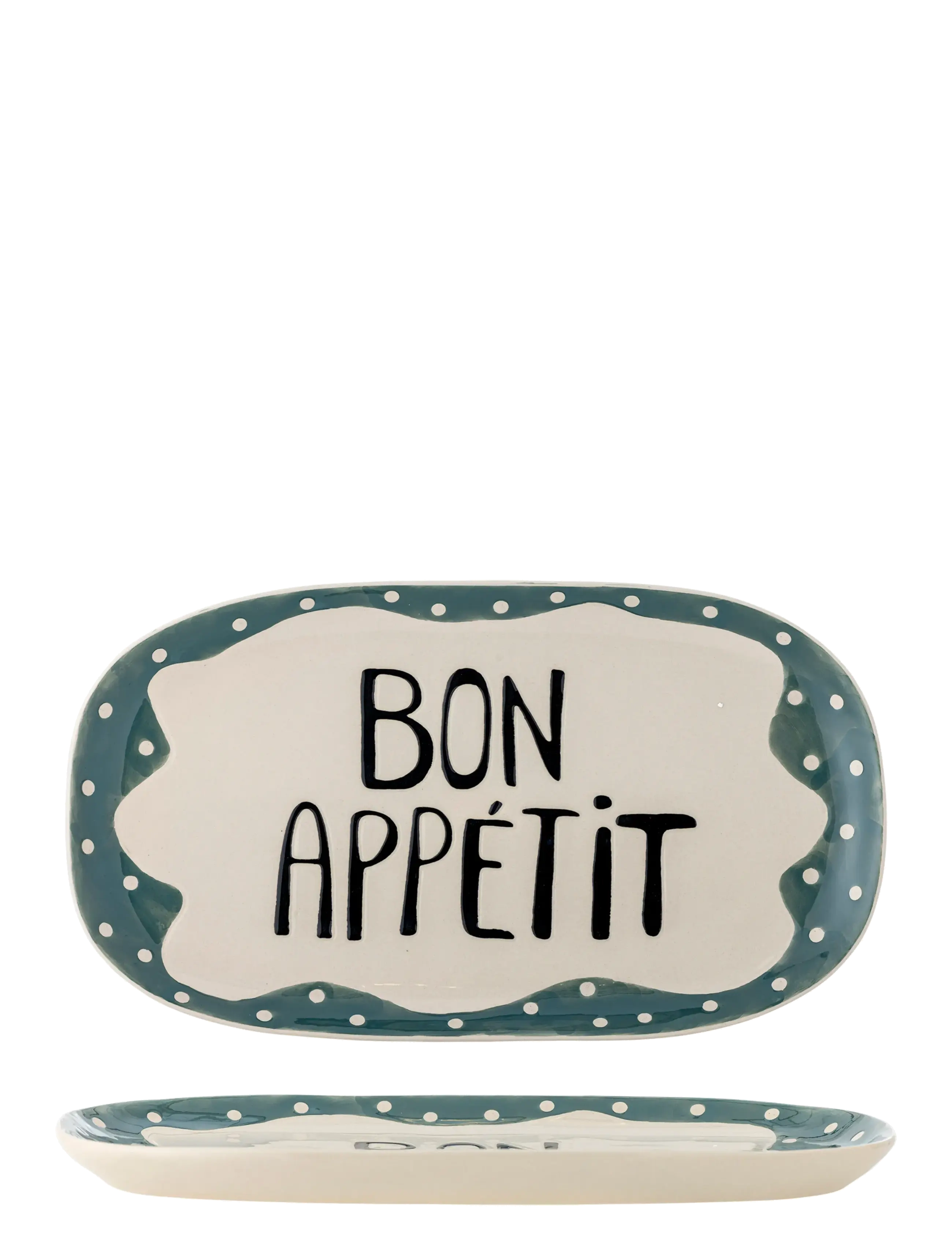 Bloomingville Soline Serving Plate - View all - MULTI-COLOURED / blue