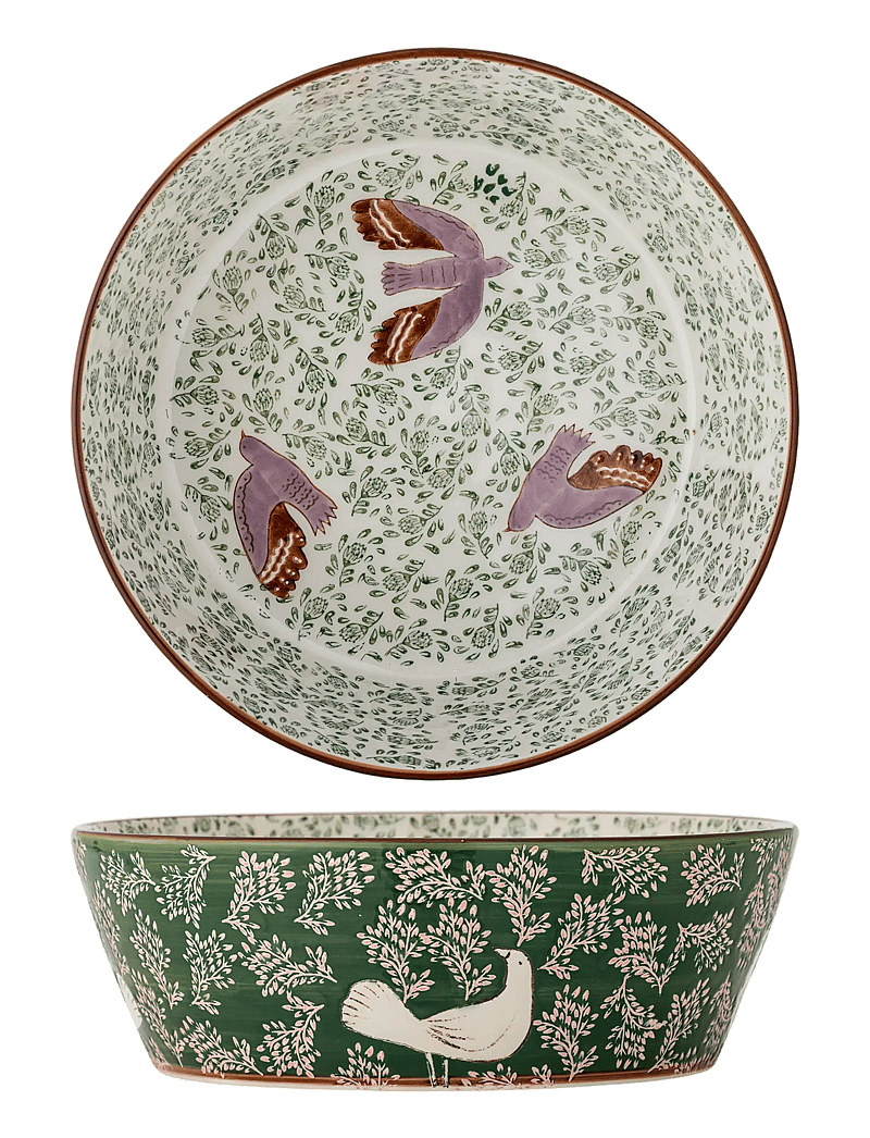 Bloomingville - Hezha Bowl - servierschalen - green - 3