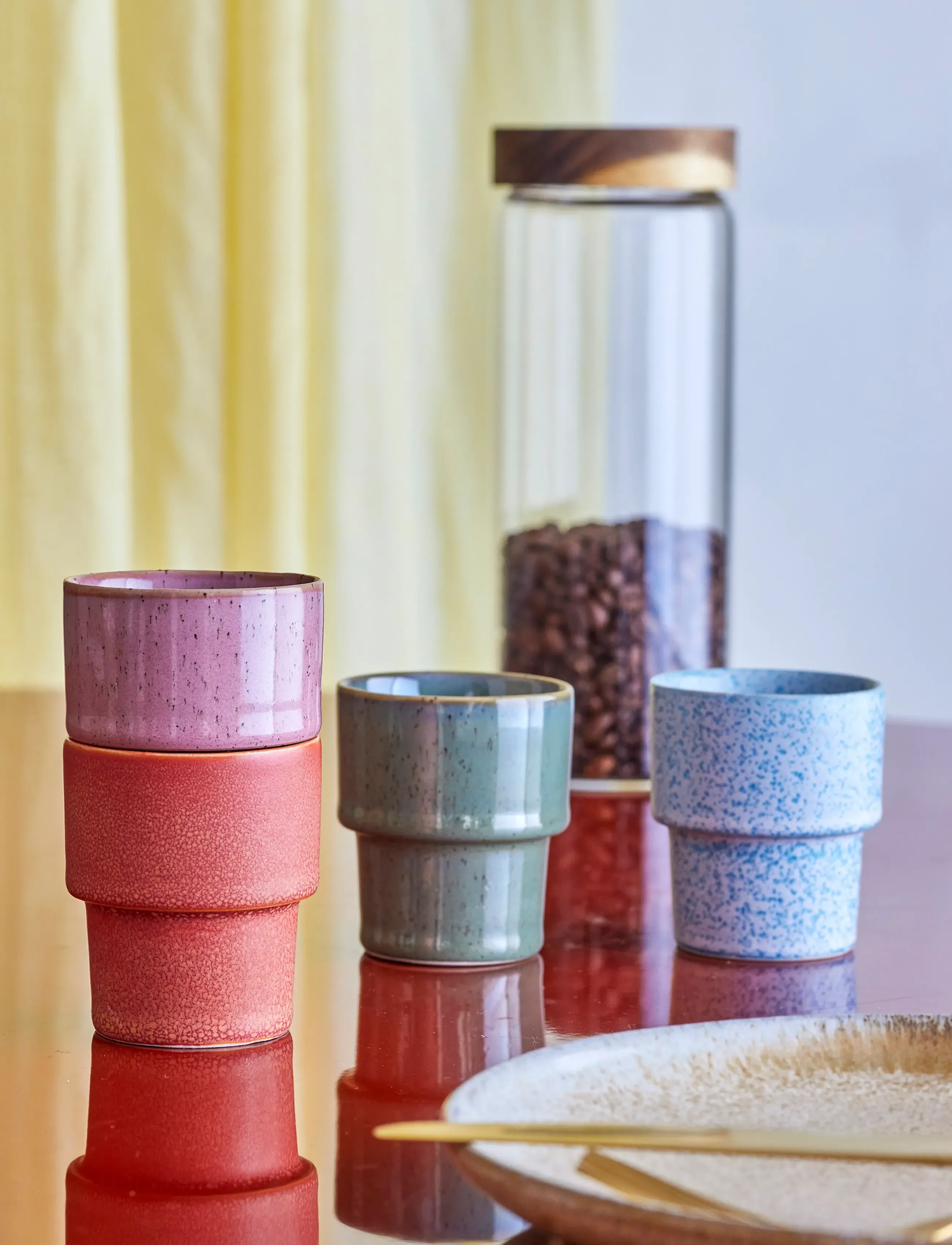 Bloomingville - Ewan Espresso Cup - multi-coloured - 3
