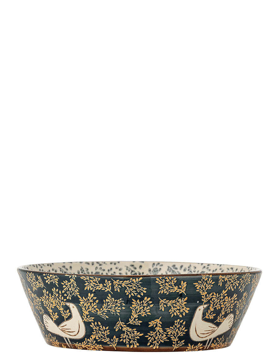 Bloomingville - Hezha Bowl - servierschalen - blue - 3