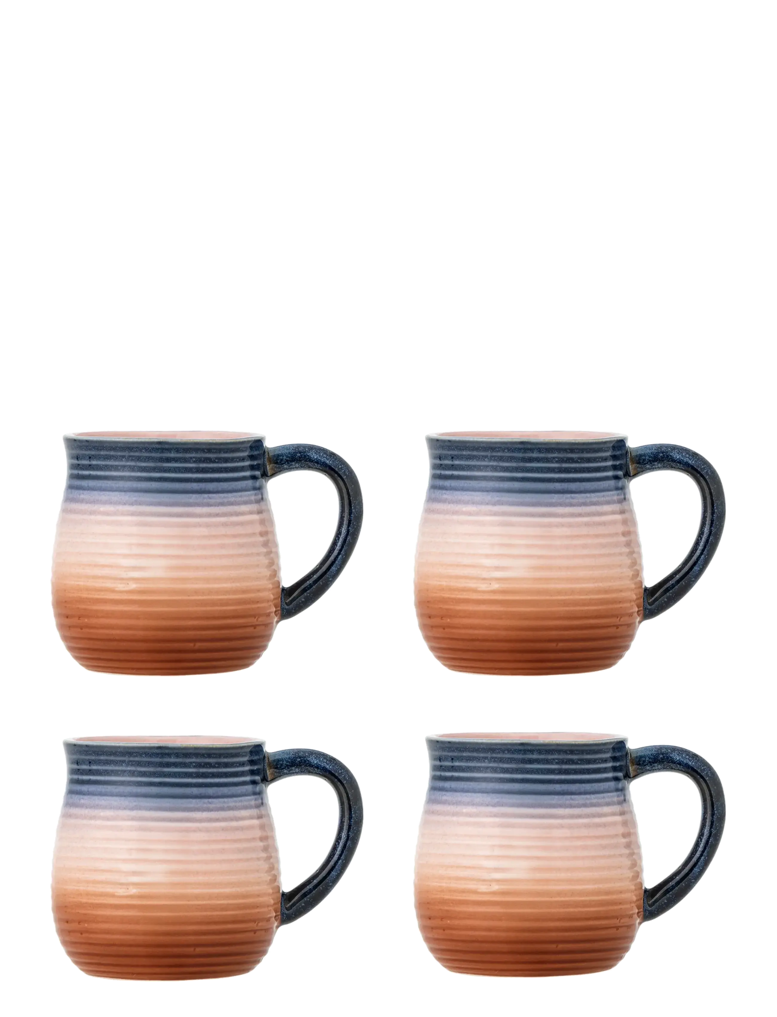 Bloomingville Tatum Cup, Coffee Kop, Navy, Str: 200 ML