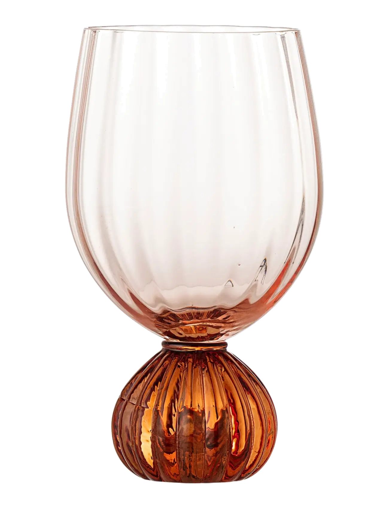 Bloomingville Taurin Wine Glass - Vis alt - PINK / pink/rose