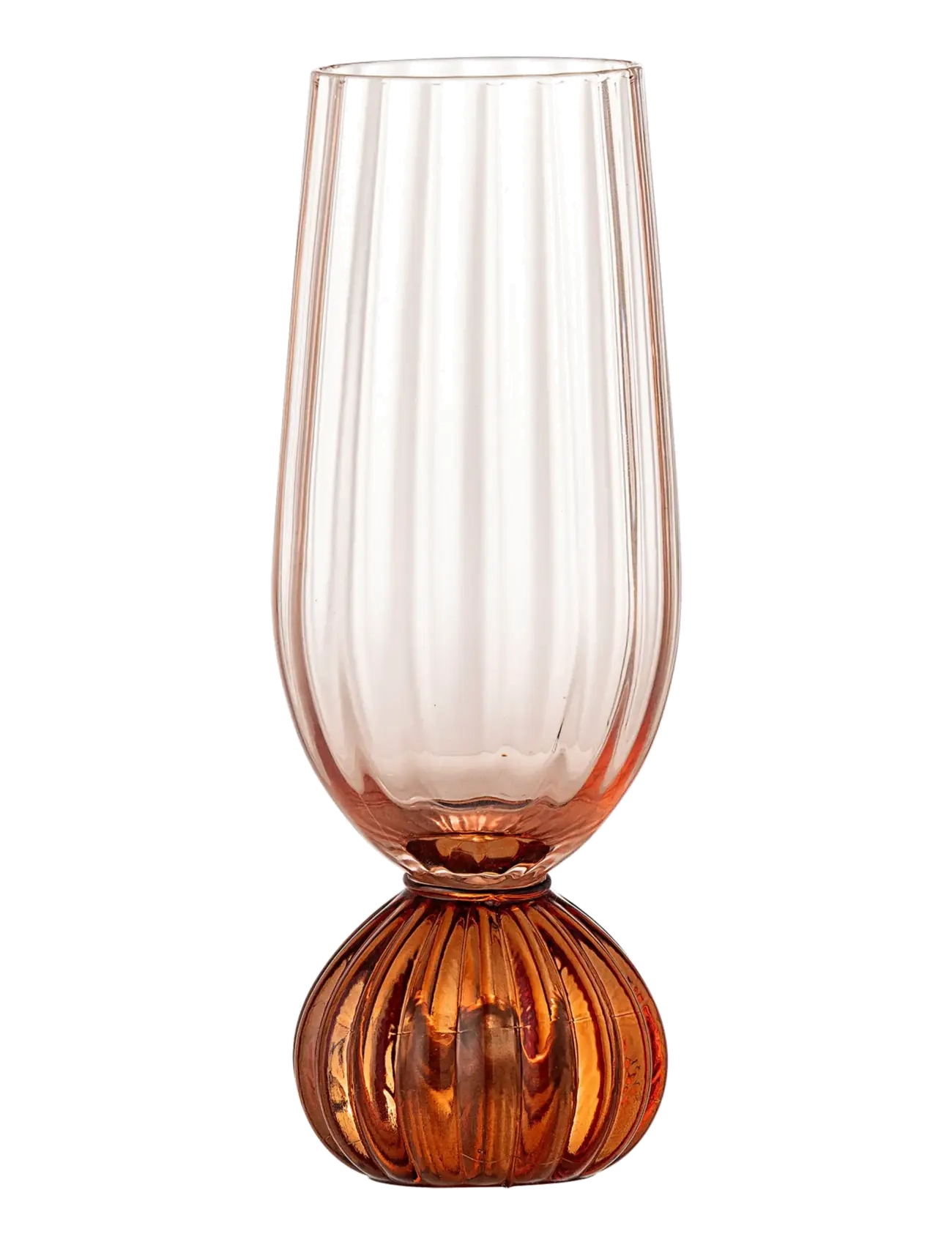 Bloomingville Taurin Champagne Glass - Geschirr - PINK / pink/rose