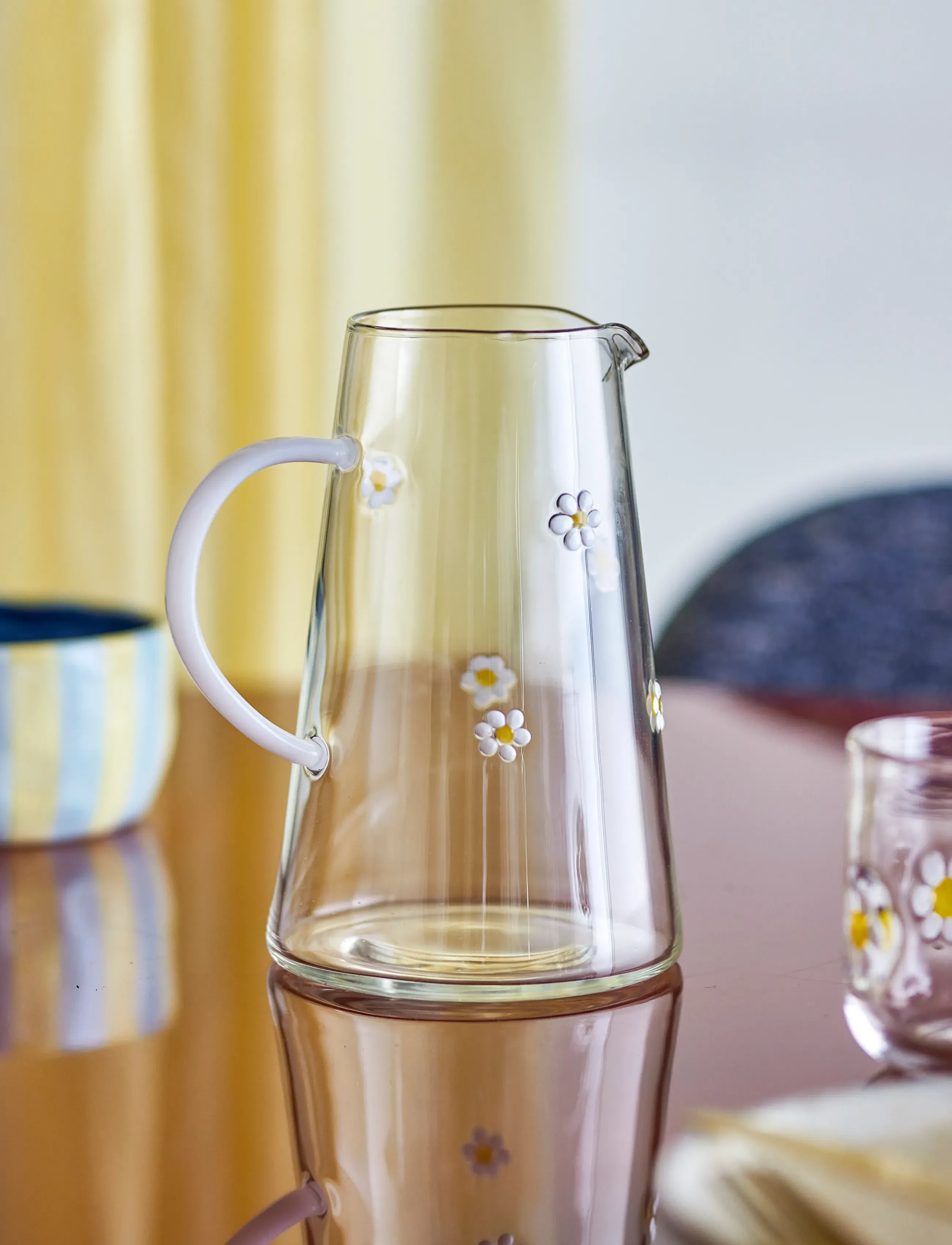 Bloomingville Buzz Jug, 825 ml, Jugs & Carafes, Nackt - Water Carafes Jugs, Homeware