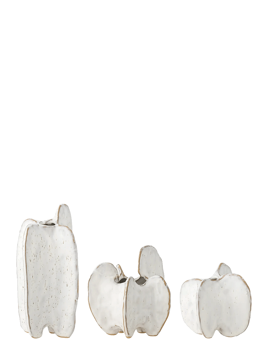 Bloomingville - Jayce Vase - vasen - white - 1