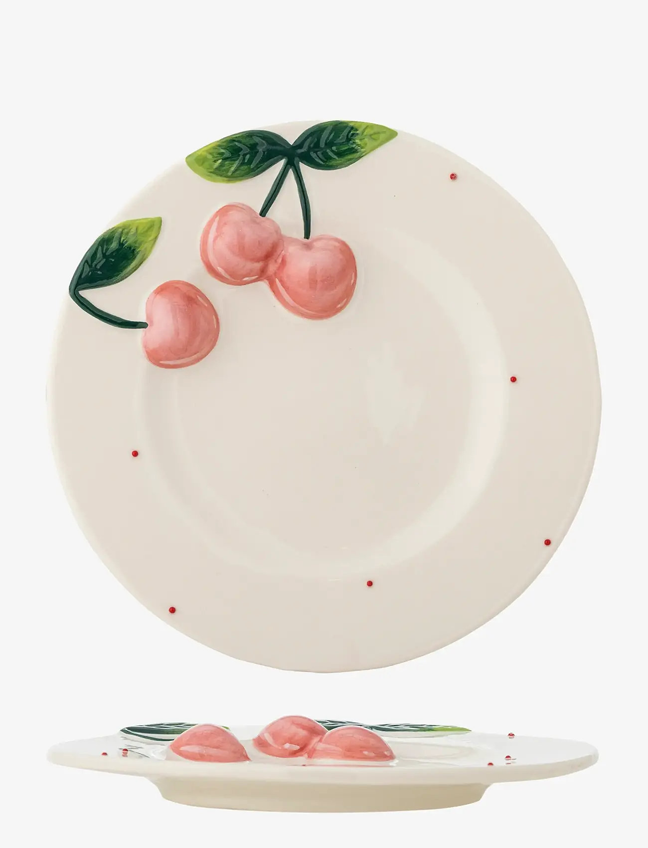 Bloomingville - Berrie Plate - small plates - pink - 1