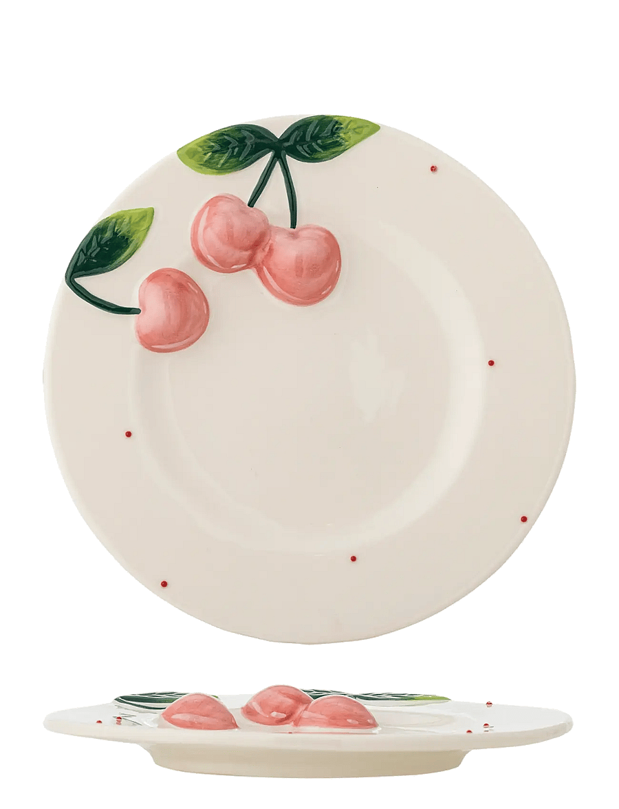 Bloomingville - Berrie Plate - frühstücksteller - pink - 1