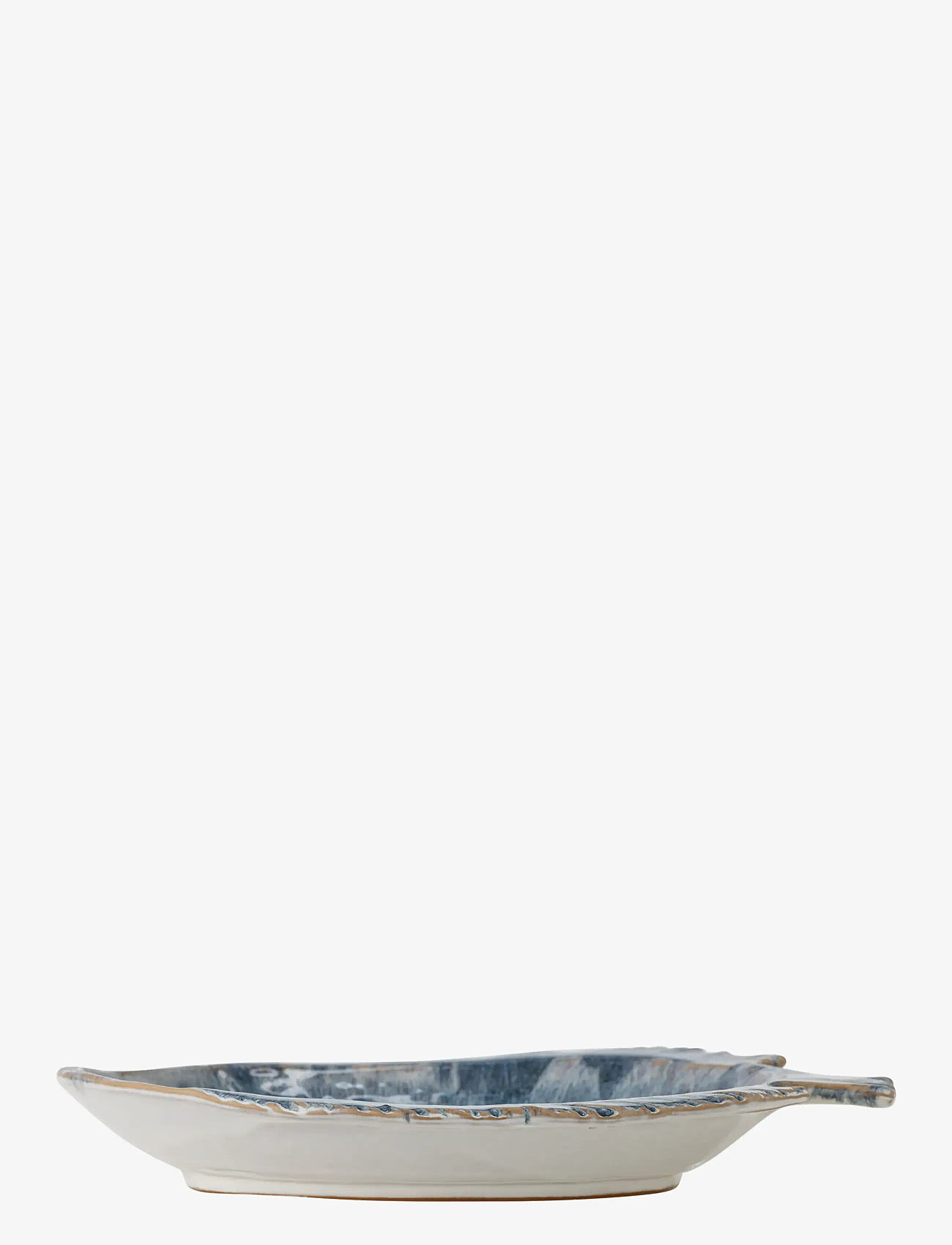 Bloomingville - Fae Serving Plate - serveringsfat & uppläggningsfat - blue - 2