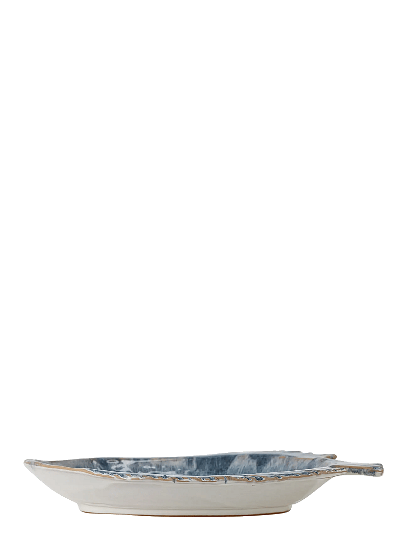 Bloomingville - Fae Serving Plate - serveringsfat & uppläggningsfat - blue - 2