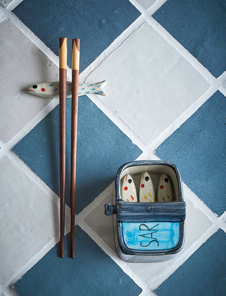 Bloomingville - Caiam Chopstick Holder - söögipulgad - multi-coloured - 0
