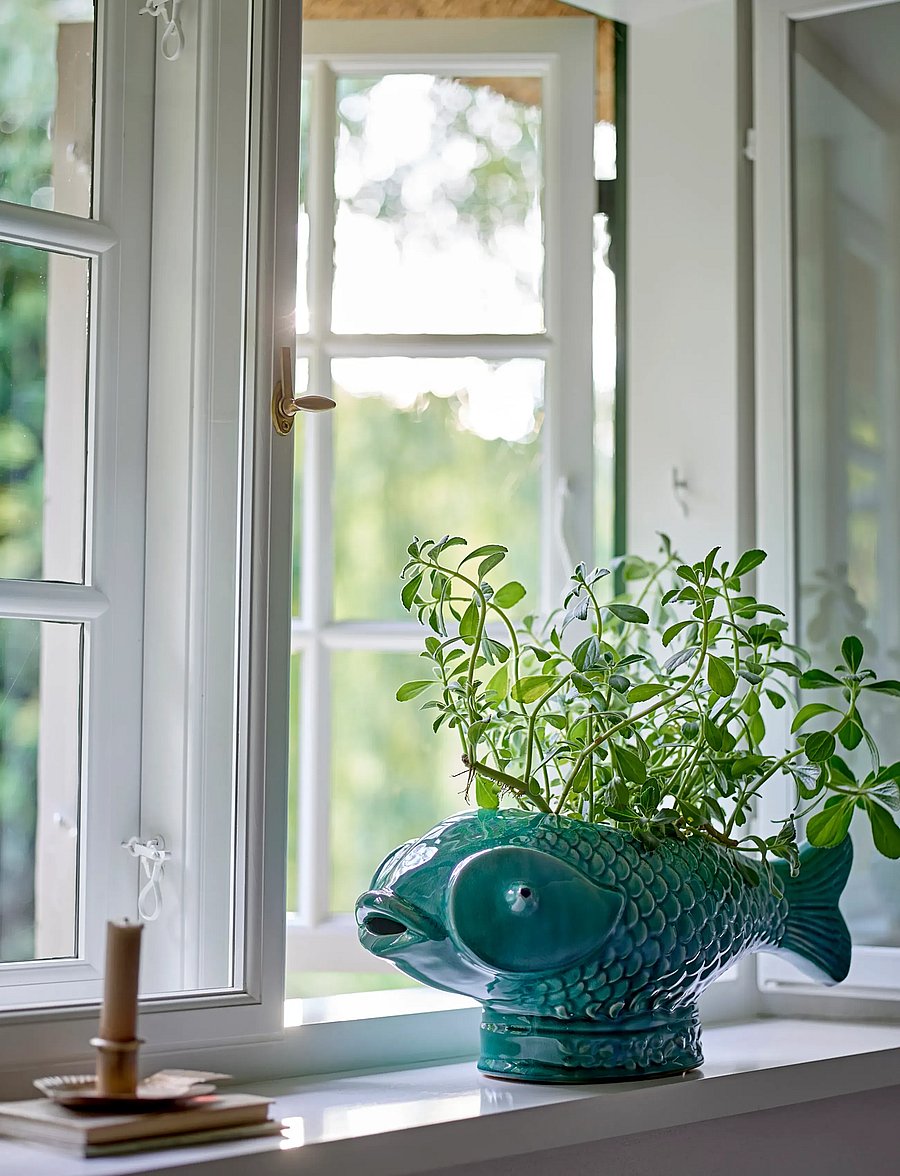 Bloomingville - Hiro Flowerpot - green - 0