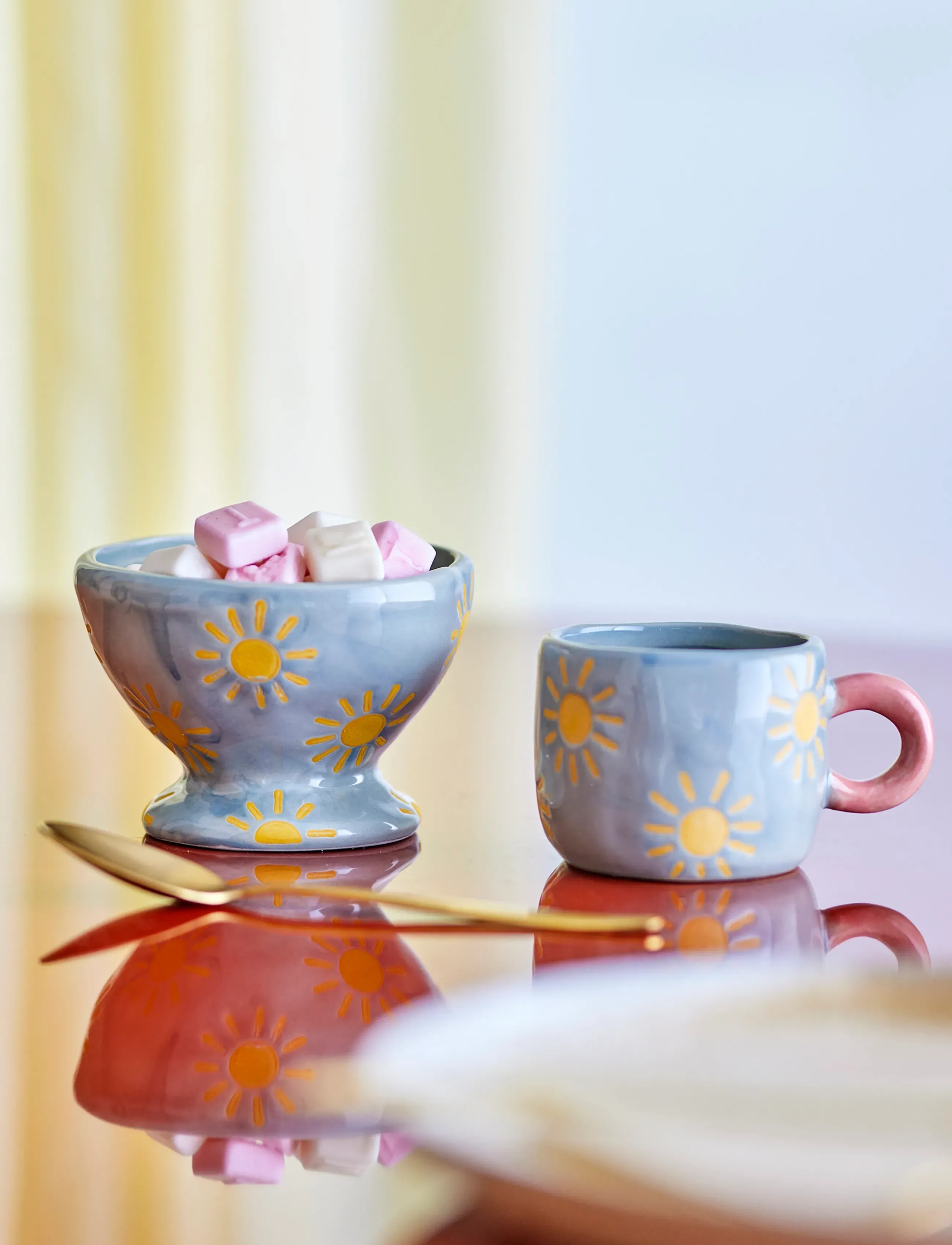 Bloomingville - Nini Bowl - serviravimo indai - blue - 3