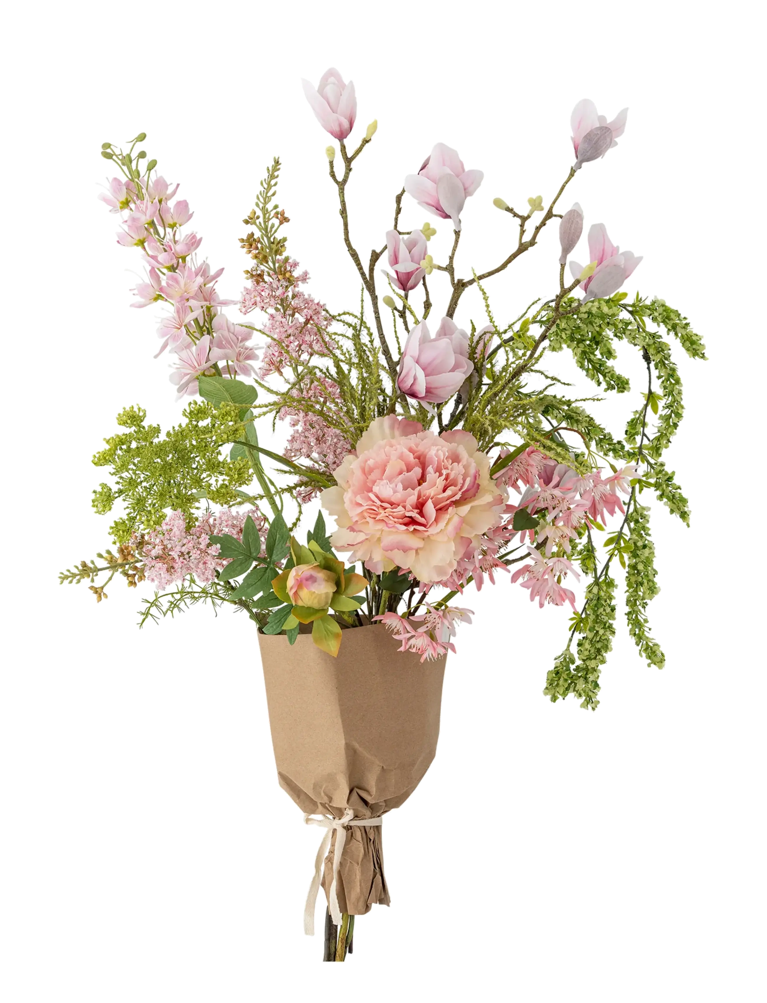 Bloomingville Breeze Bouquet, Dried & Fake Flowers, Pink, Str: H138CM