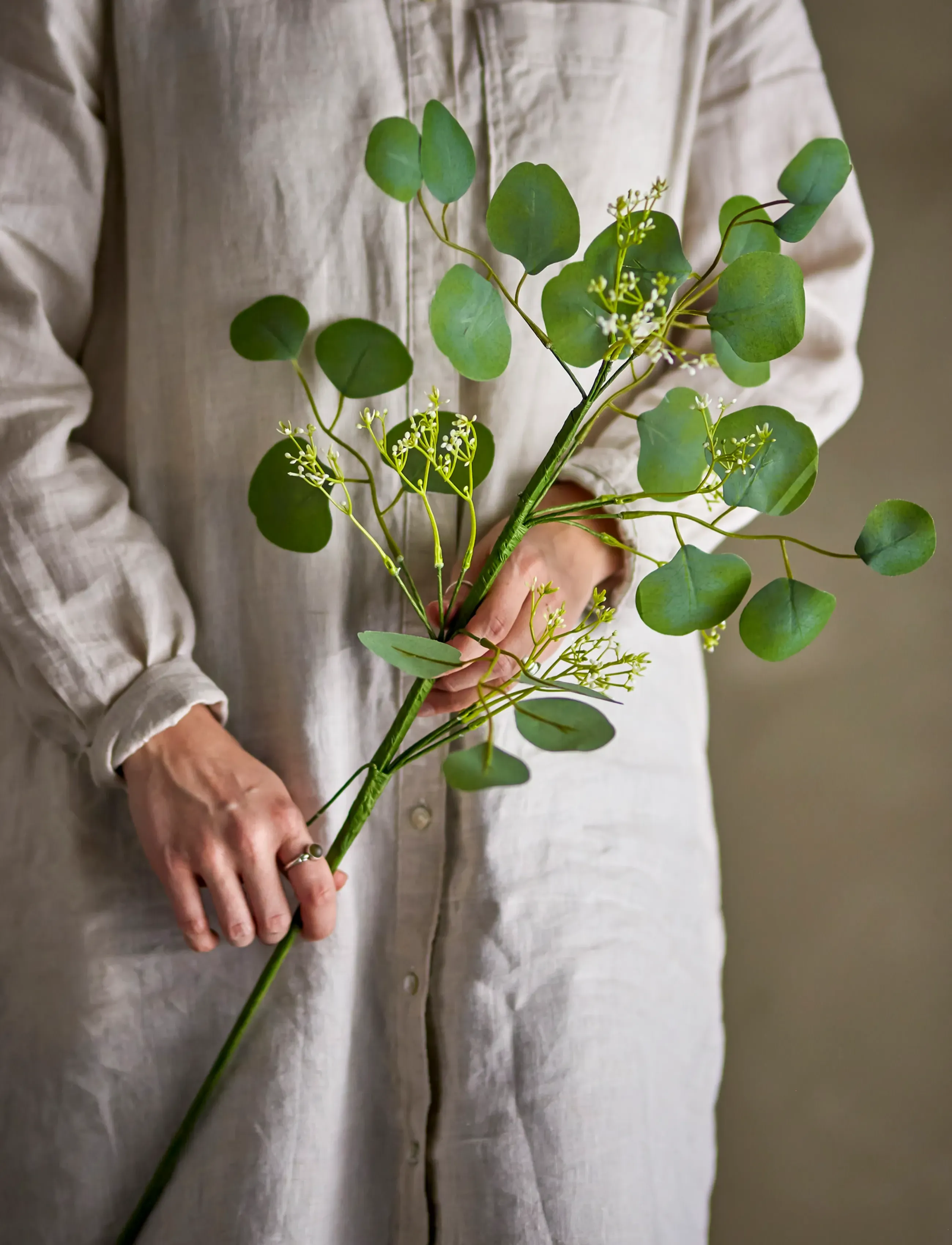 Bloomingville Eucalyptus Stem, H82 cm, Decoration, Grün - Dried & Fake Flowers, Homeware