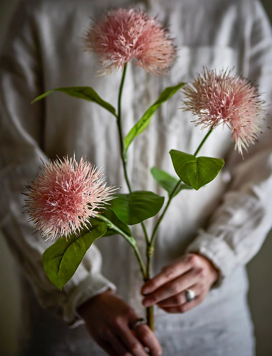 Bloomingville - Chrysantemum Stem - madalaimad hinnad - red - 1