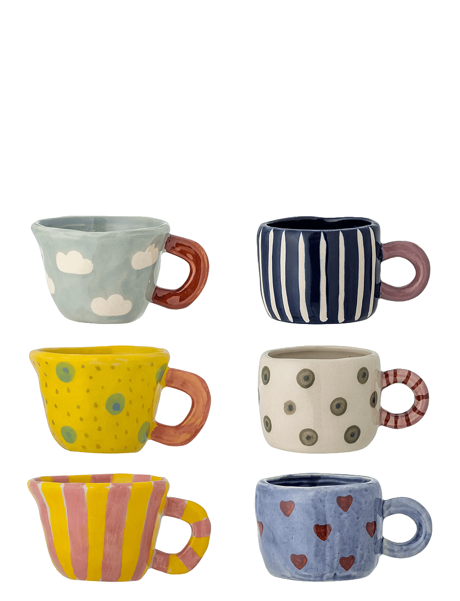Bloomingville - Nini Cup, Multipack - espressotassid - multi-coloured - 1