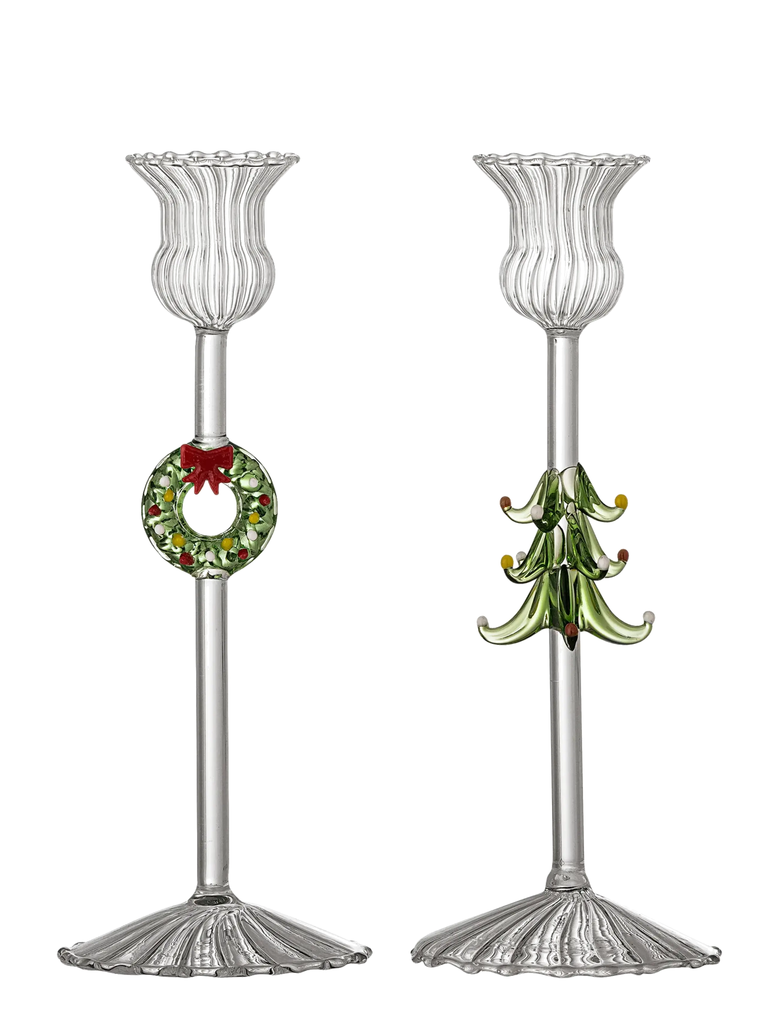 Bloomingville Branton Candle Holder - Bloomingville - CLEAR / undefined