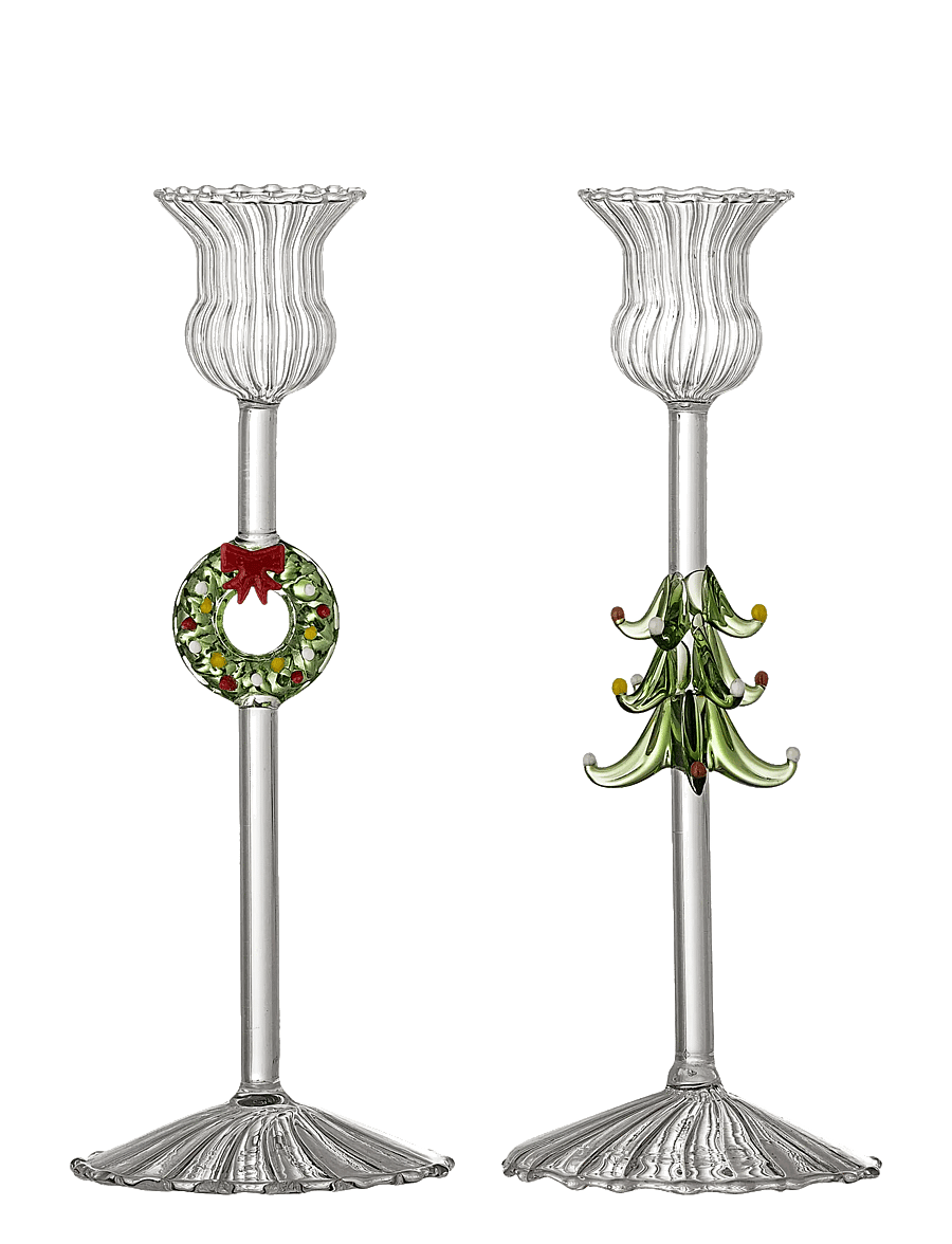 Bloomingville - Branton Candle Holder - clear - 1
