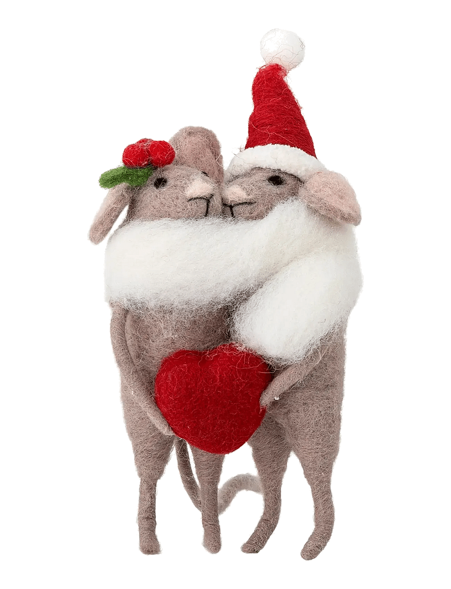 Bloomingville - Peo Ornament - weihnachtskugeln - grey - 1