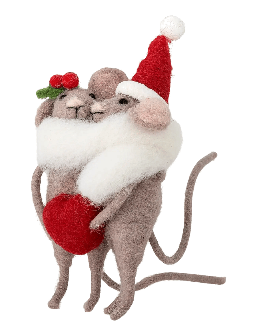 Bloomingville - Peo Ornament - weihnachtskugeln - grey - 2