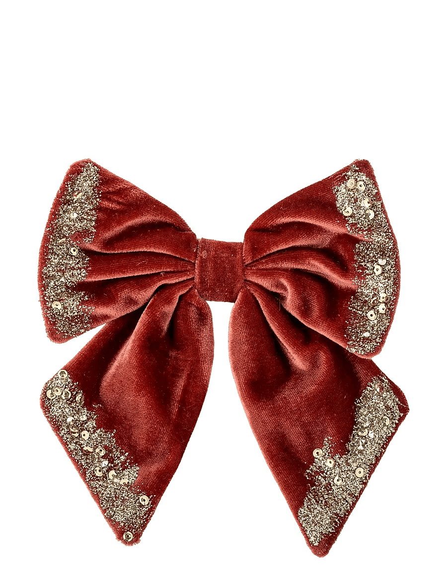 Bloomingville - Ruby Deco Bow - red - 0