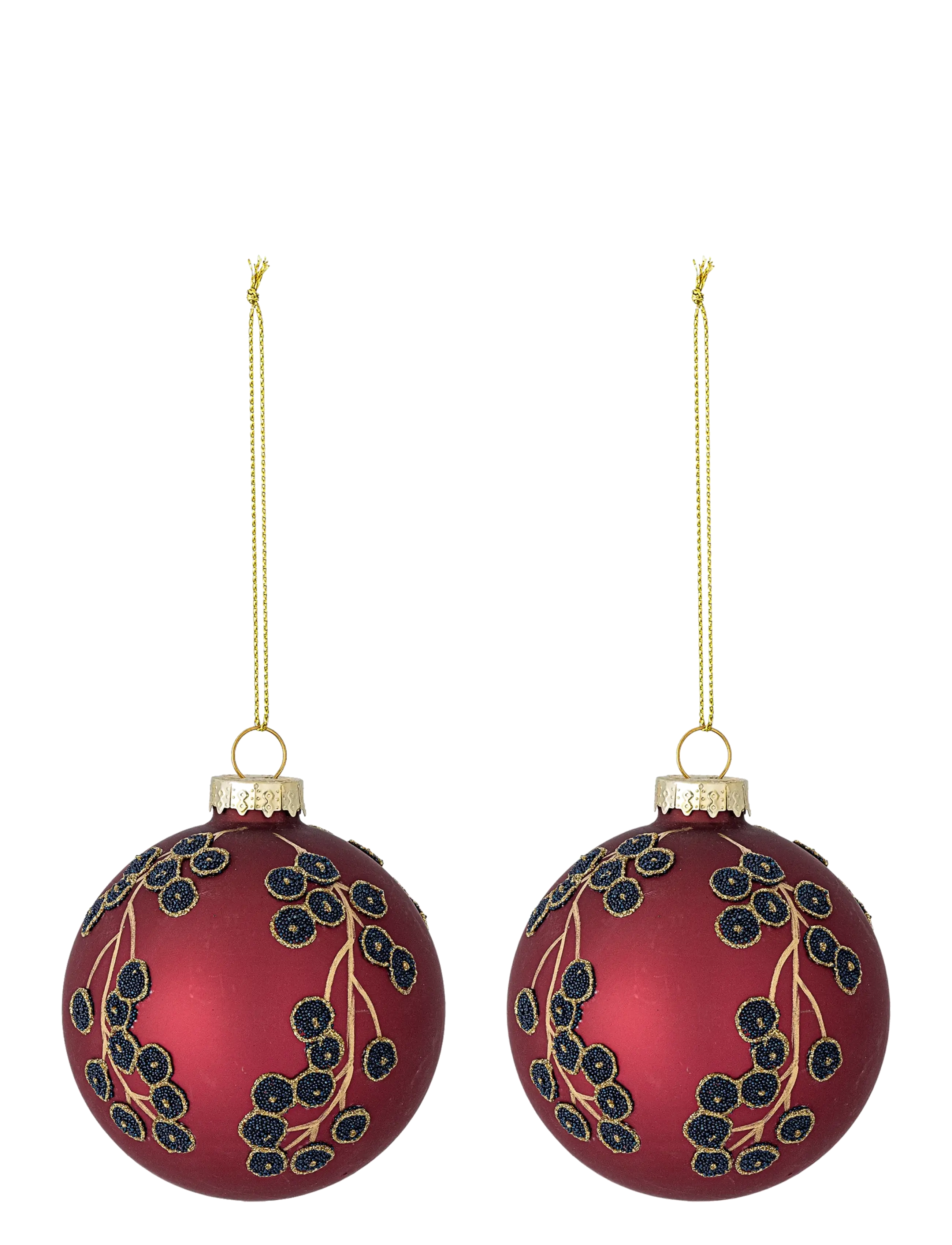 Bloomingville Camia Ornament - Christmas - RED / red